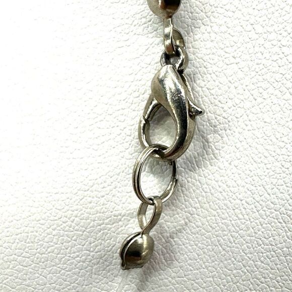 Shark tooth wood and shell beaded necklace - Picture 4 of 8